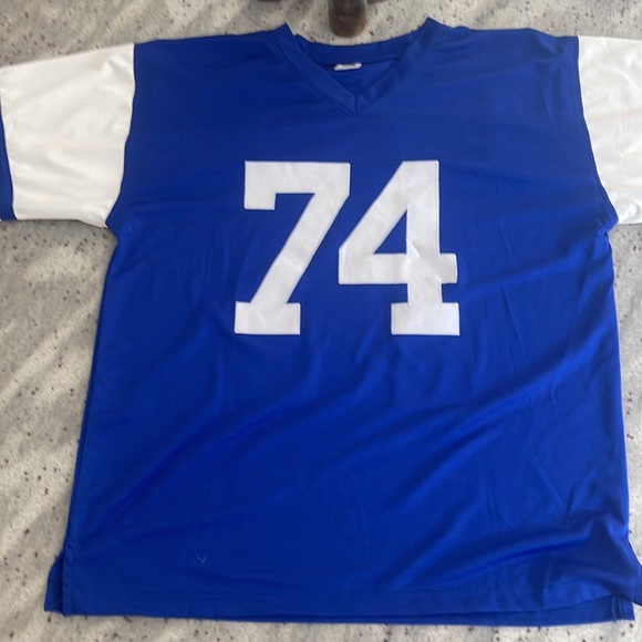 Autographed Cowboys Hall of fame Bob Lilly jersey. - Picture 4 of 6